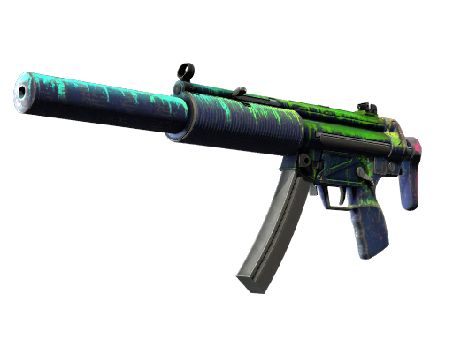 MP5-SD | Phosphor (Battle-Scarred)