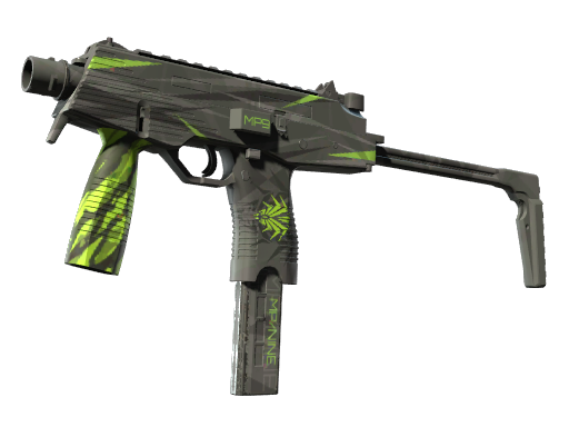 MP9 | Deadly Poison (Minimal Wear)