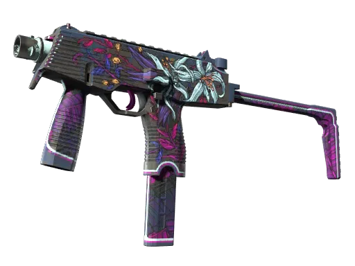 MP9 | Wild Lily (Well-Worn)