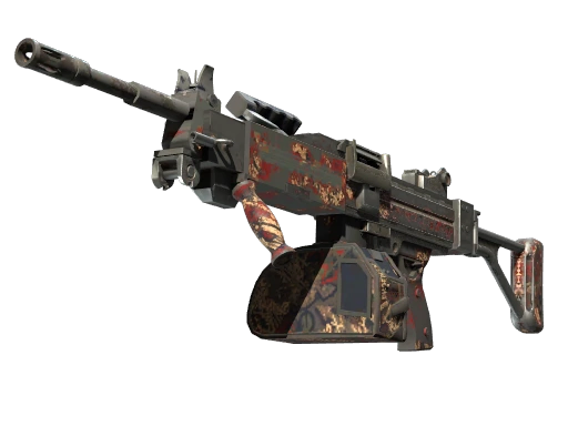 Negev | Phoenix Stencil (Battle-Scarred)