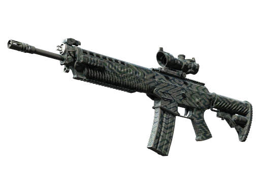 SG 553 | Barricade (Well-Worn)