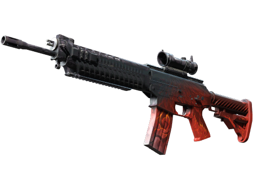 SG 553 | Darkwing (Field-Tested)