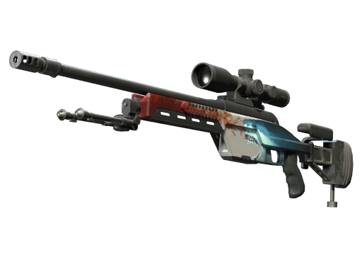 SSG 08 | Blood in the Water (Minimal Wear)