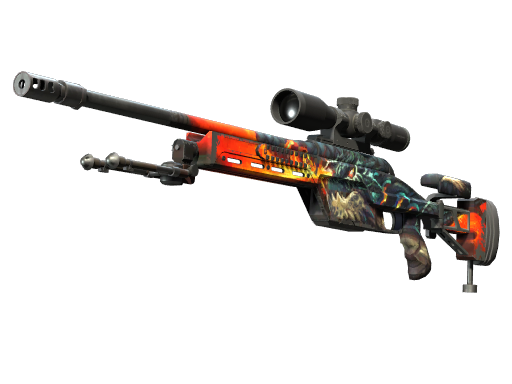 SSG 08 | Dragonfire (Field-Tested)