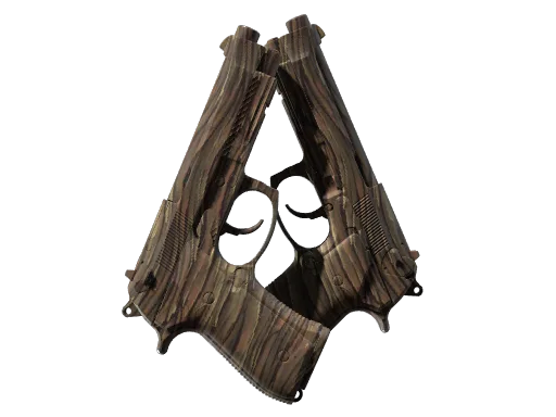 Souvenir Dual Berettas | Drift Wood (Factory New)