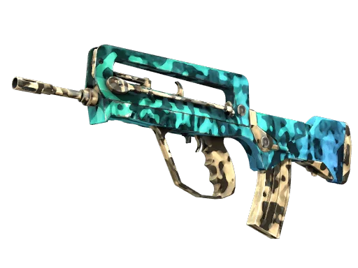 Souvenir FAMAS | Waters of Nephthys (Field-Tested)