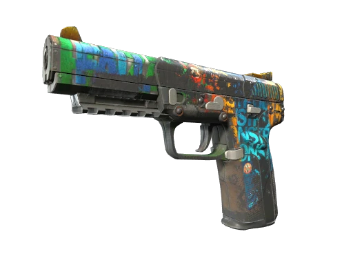 Souvenir Five-SeveN | Fall Hazard (Battle-Scarred)