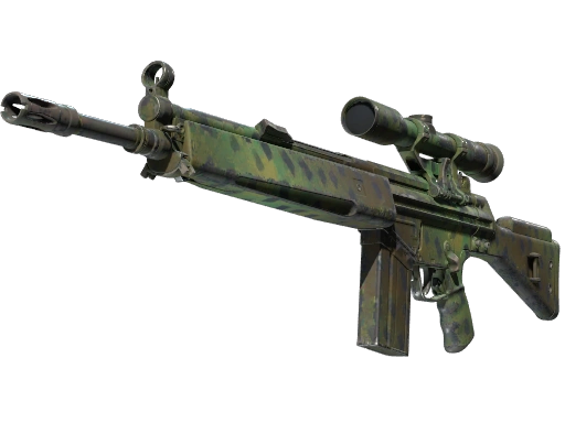 Souvenir G3SG1 | Jungle Dashed (Well-Worn)