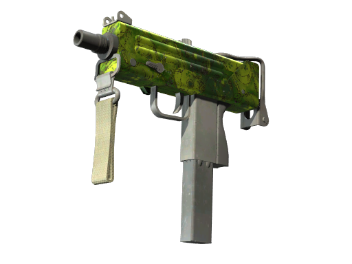 Souvenir MAC-10 | Nuclear Garden (Well-Worn)