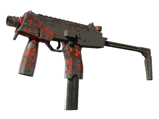 Souvenir MP9 | Setting Sun (Battle-Scarred)