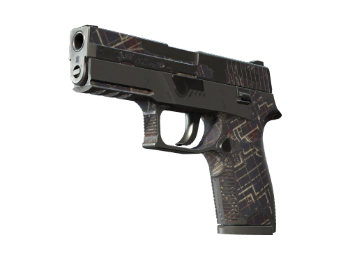 Souvenir P250 | Facility Draft (Battle-Scarred)
