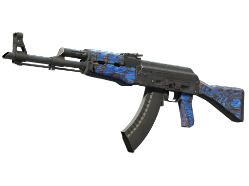 StatTrak™ AK-47 | Blue Laminate (Factory New)