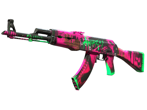 StatTrak™ AK-47 | Neon Revolution (Factory New)