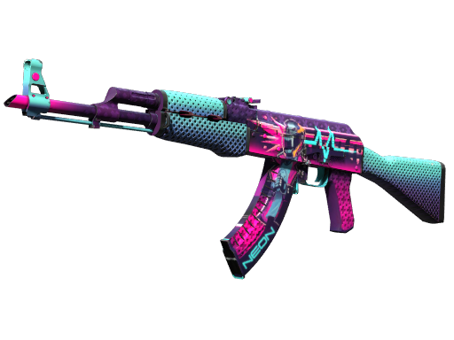 StatTrak™ AK-47 | Neon Rider (Minimal Wear)