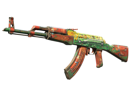 StatTrak™ AK-47 | The Outsiders (Well-Worn)