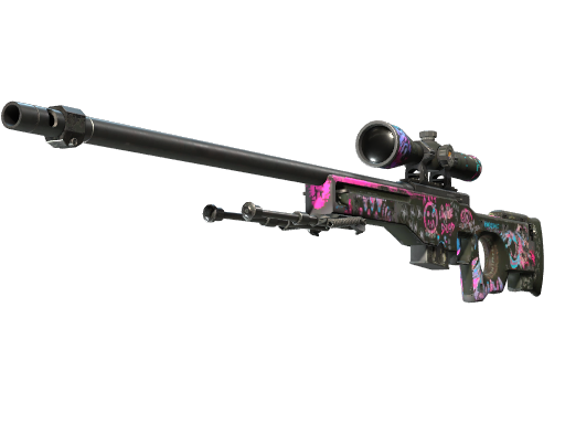 StatTrak™ AWP | Fever Dream (Well-Worn)