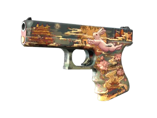 StatTrak™ Glock-18 | Umbral Rabbit (Well-Worn)