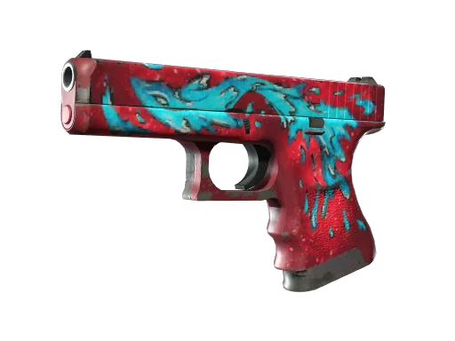 StatTrak™ Glock-18 | Water Elemental (Field-Tested)