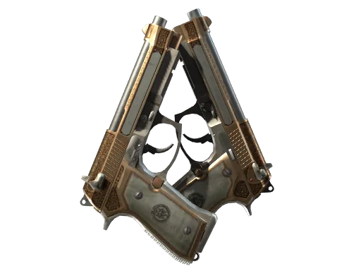 StatTrak™ Dual Berettas | Cartel (Field-Tested)
