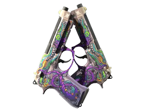 StatTrak™ Dual Berettas | Flora Carnivora (Factory New)
