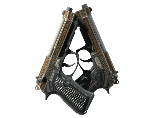 StatTrak™ Dual Berettas | Tread (Minimal Wear)