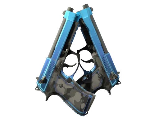 StatTrak™ Dual Berettas | Urban Shock (Factory New)