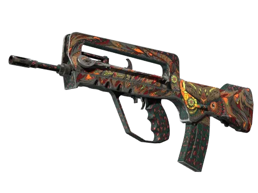 StatTrak™ FAMAS | Eye of Athena (Field-Tested)