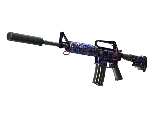 StatTrak™ M4A1-S | Black Lotus (Minimal Wear)