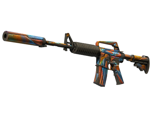 StatTrak™ M4A1-S | Leaded Glass (Battle-Scarred)