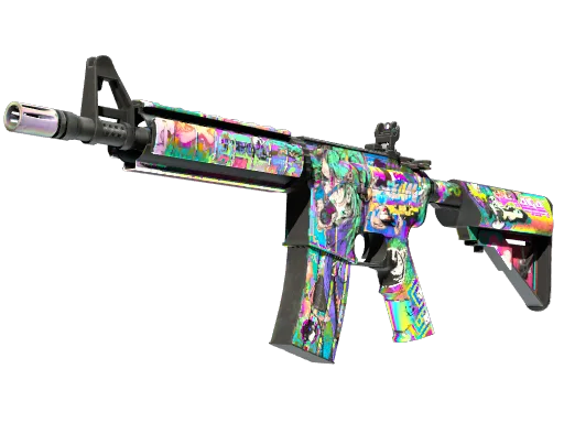 StatTrak™ M4A4 | In Living Color (Factory New)