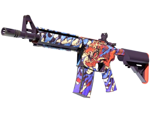 StatTrak™ M4A4 | 龍王 (Dragon King) (Minimal Wear)