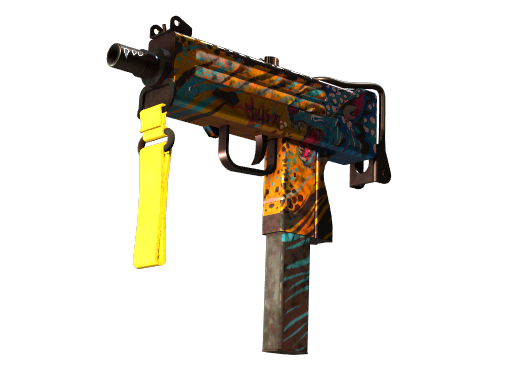 StatTrak™ MAC-10 | Stalker (Battle-Scarred)