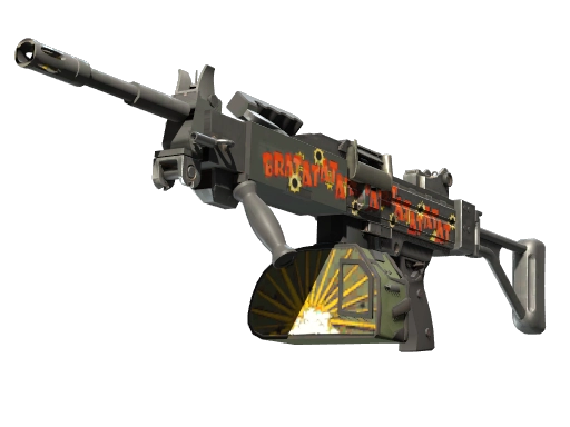 StatTrak™ Negev | Bratatat (Factory New)
