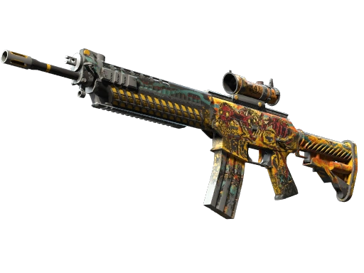 StatTrak™ SG 553 | Colony IV (Field-Tested)