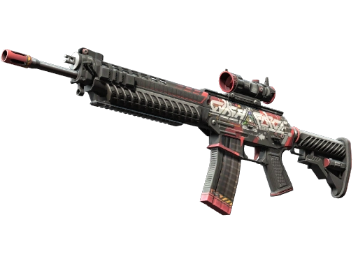 StatTrak™ SG 553 | Cyberforce (Factory New)