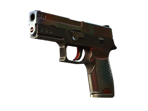 StatTrak™ P250 | Cyber Shell (Battle-Scarred)